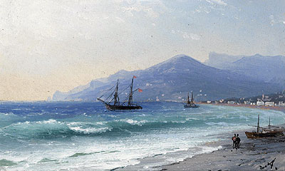 Crimean Coast, undated | Aivazovsky | Painting Reproduction