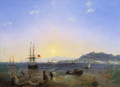 Kertsch, 1839 von Aivazovsky | Gemälde-Reproduktion