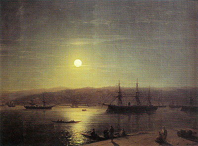Constantinople, 1874 | Aivazovsky | Gemälde Reproduktion