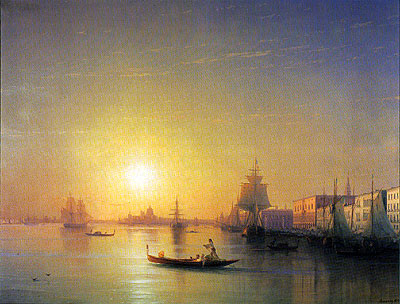 Venice, 1874 | Aivazovsky | Painting Reproduction