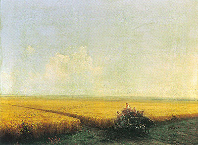 Harvest in the Crimea, n.d. | Aivazovsky | Gemälde Reproduktion