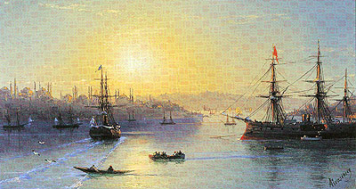 Constantinople, n.d. | Aivazovsky | Painting Reproduction