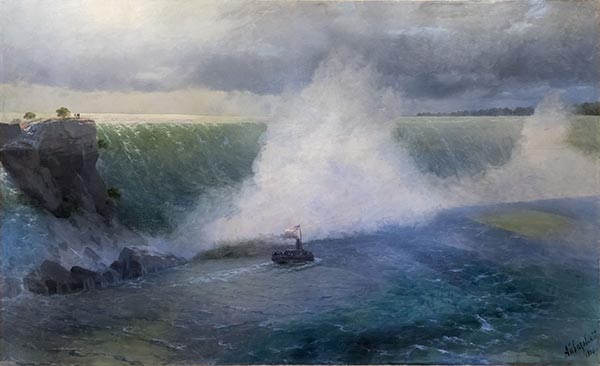 Niagara Falls, 1900 | Aivazovsky | Painting Reproduction