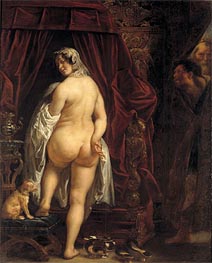 King Candaules of Lydia Showing his Wife to Gyges | Jacob Jordaens | Painting Reproduction
