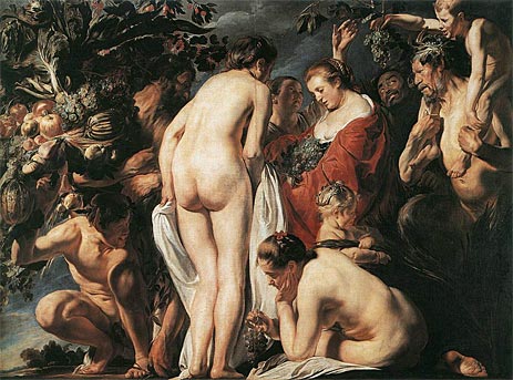 Allegory of Fertility, c.1623 | Jacob Jordaens | Gemälde Reproduktion
