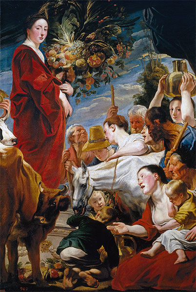 Offering to Ceres, c.1619 | Jacob Jordaens | Painting Reproduction