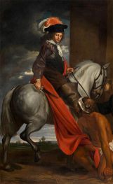 The Charity of Saint Martin, c.1630/57 by Jacob van Oost | Painting Reproduction