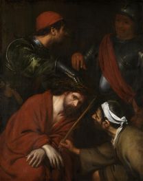 Christ Crowned with Thorns, 1661 by Jacob van Oost | Painting Reproduction