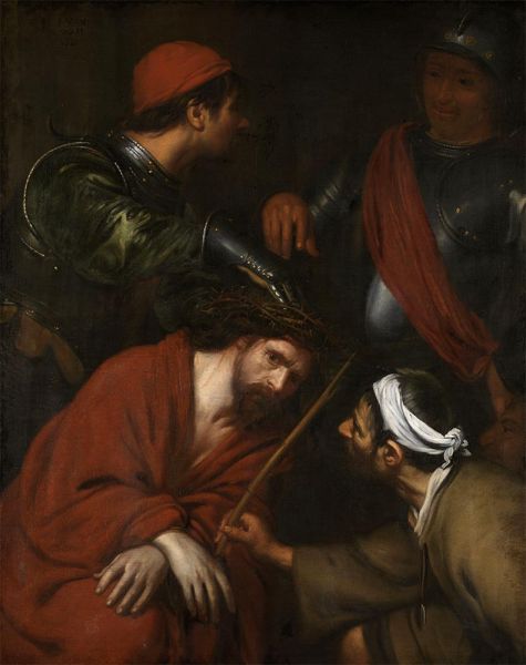 Christ Crowned with Thorns, 1661 | Jacob van Oost | Painting Reproduction