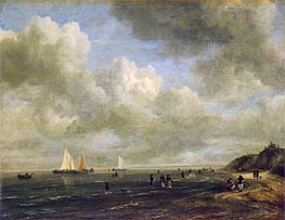 Seashore | Ruisdael | Painting Reproduction