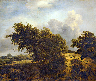 The Bush, 1856 by Ruisdael | Painting Reproduction
