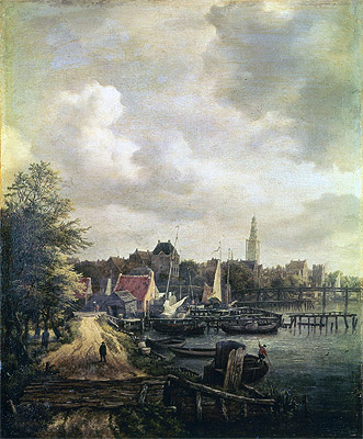 View of Amsterdam, n.d. | Ruisdael | Painting Reproduction