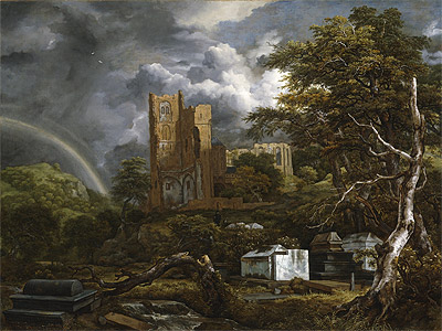 Der jüdische Friedhof | Ruisdael | Gemälde Reproduktion