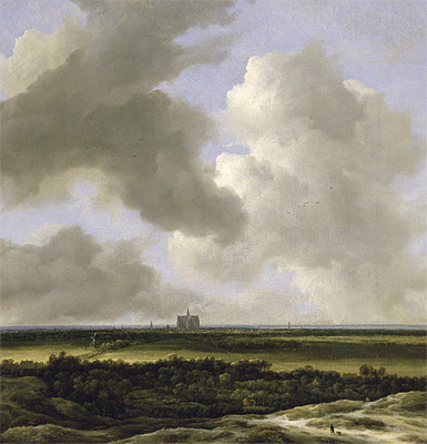 Panoramic View of Haarlem, c.1670 | Ruisdael | Gemälde Reproduktion