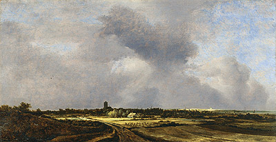 View of Naarden, 1647 | Ruisdael | Painting Reproduction