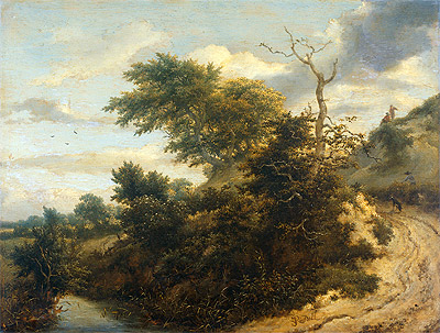 Sandweg in den Dünen | Ruisdael | Gemälde Reproduktion
