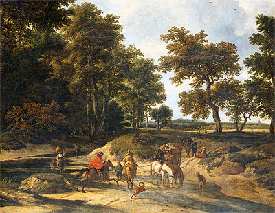 The Benefits, 1682 by Ruisdael | Painting Reproduction