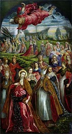 St. Ursula and the Eleven Thousand Virgins | Tintoretto | Gemälde Reproduktion