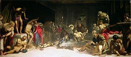 St. Roch Healing the Plague, 1549 by Tintoretto | Painting Reproduction