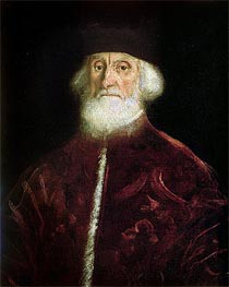 Portrait of Procurator Jacopo Soranzo | Tintoretto | Gemälde Reproduktion