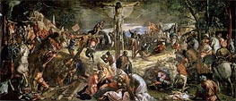 The Crucifixion of Christ, 1565 von Tintoretto | Gemälde-Reproduktion