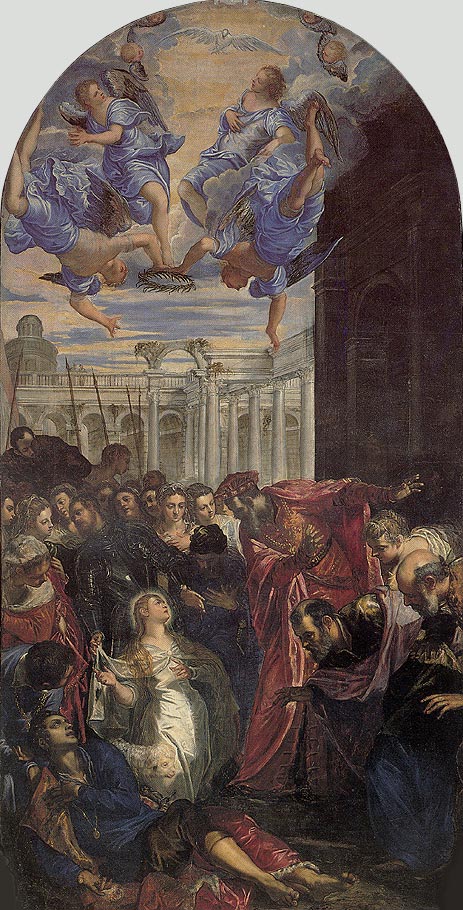 The Miracle of St. Agnes, c.1563 | Tintoretto | Gemälde Reproduktion