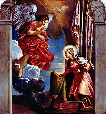 The Annunciation, n.d. | Tintoretto