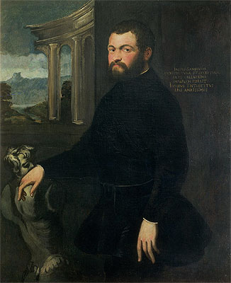 Jacopo Sansovino, Originally Tatti, Sculptor and State Architect in Venice, n.d. | Tintoretto | Gemälde Reproduktion