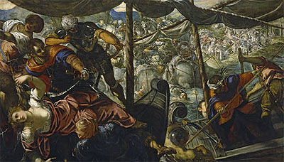 Die Entführung der Helena, c.1578 | Tintoretto
