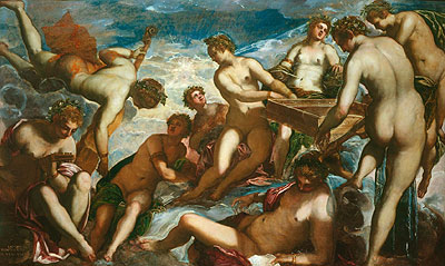 The Muses, c.1578 | Tintoretto | Gemälde Reproduktion
