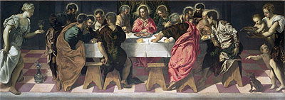 The Last Supper, 1547 | Tintoretto | Painting Reproduction