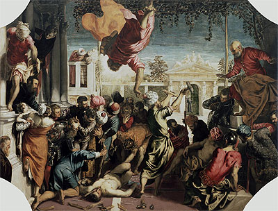 The Miracle of the Slave, c.1547/48 | Tintoretto | Gemälde Reproduktion