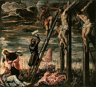 The Crucifixion of Christ, 1568 | Tintoretto | Painting Reproduction
