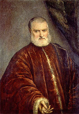 Portrait of Procurator Antonio Cappello, c.1551 | Tintoretto | Painting Reproduction