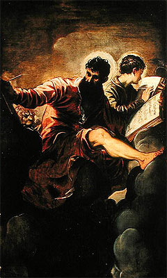 Evangelisten Markus und Johannes, 1557 | Tintoretto
