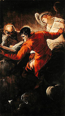 Evangelisten Lukas und Matthäus, 1557 | Tintoretto