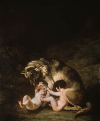 Romulus, Remus and their Nursemaid | Jacques-Laurent Agasse