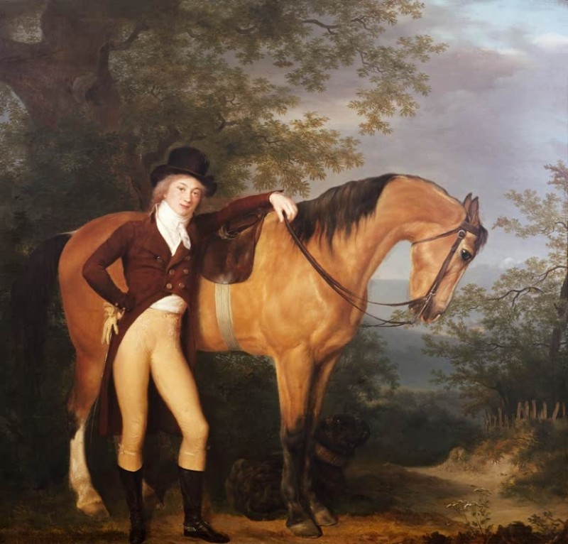 Selbstporträt mit Pferd, n.d. | Jacques-Laurent Agasse