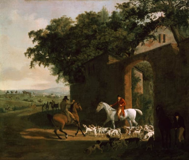 Aufbruch zur Jagd, 1803 | Jacques-Laurent Agasse