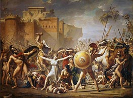 The Sabine Women, 1799 by Jacques-Louis David | Painting Reproduction