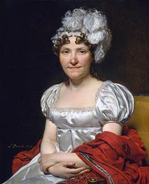 Madame David | Jacques-Louis David | Painting Reproduction