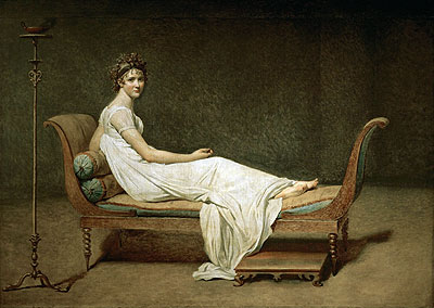 Mme Recamier nee Julie Bernard, 1800 | Jacques-Louis David