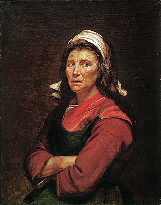The Woman of the People | Jacques-Louis David | Painting Reproduction
