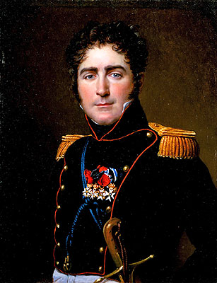 Portrait of Comte Henri-Amédée de Turenne | Jacques-Louis David | Painting Reproduction