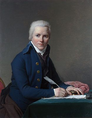 Portrait of Jacobus Blauw | Jacques-Louis David | Painting Reproduction