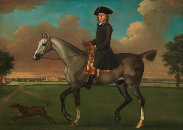 Portrait of a Horseman, undated | James Seymour | Painting Reproduction