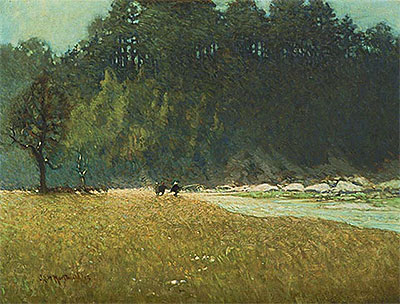 The Shining River, Early Spring, 1913 | James Edward Hervey Macdonald | Gemälde Reproduktion