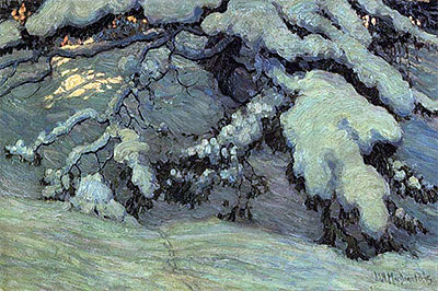 Snowbound, 1915 | James Edward Hervey Macdonald | Gemälde Reproduktion