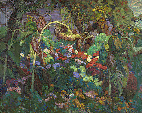 The Tangled Garden, 1916 | James Edward Hervey Macdonald | Painting Reproduction