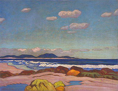Seashore, Nova Scotia, 1923 | James Edward Hervey Macdonald | Gemälde Reproduktion